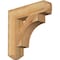 Ekena Millwork Westlake Craftsman Rough Sawn Bracket, Western Red Cedar, 4"W x 18"D x 18"H BKT04X18X18WTL04RWR - alternate 1
